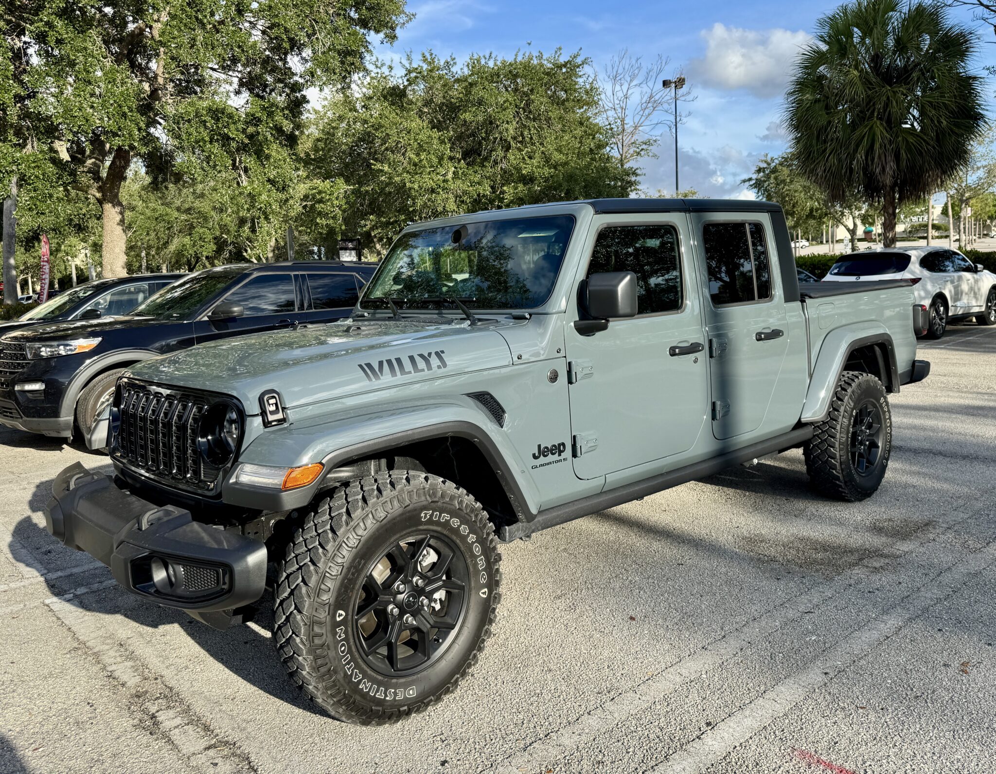 Red, White, and Anvil Grey: Celebrating the 4th of July in the Jeep Gladiator Willys
